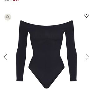NIB New in Box SKIMS Seamless Sculpt Off the Shoulder Brief Bodysuit size Medium